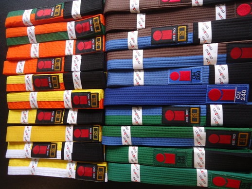 Judo Belts : Kyu Grade Belts